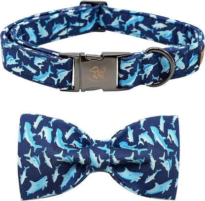 Elegant Little Tail Bowtie Dog Collar by Elegantlittletail