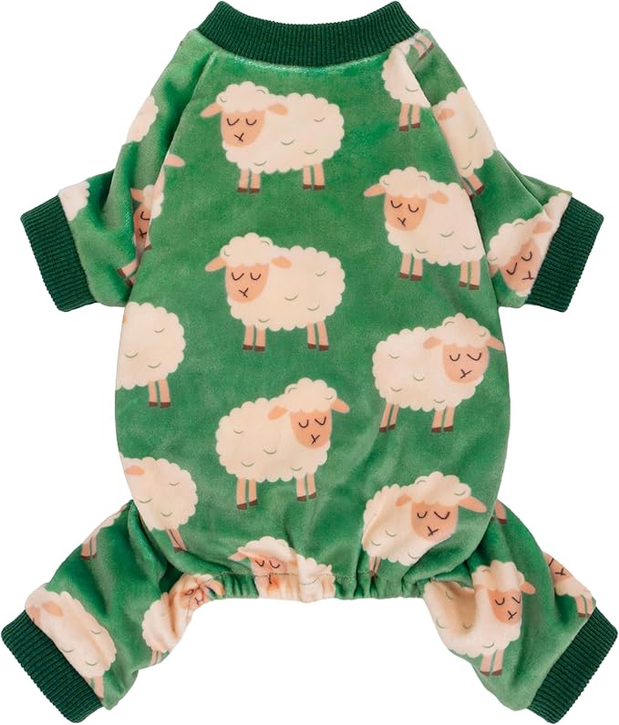 Fitwarm Funny Sheep Dog Pajamas, Warm Winter Dog Clothes by Fitwarm