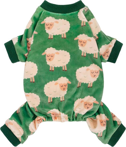 Fitwarm Funny Sheep Dog Pajamas, Warm Winter Dog Clothes by Fitwarm