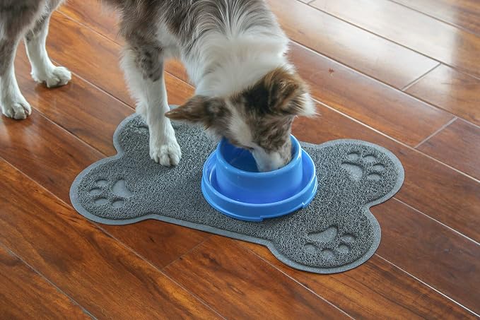 Petlike Pet Feeding Mat for Large Dogs and Cats, Non-Slip and Waterproof Large - Image 3