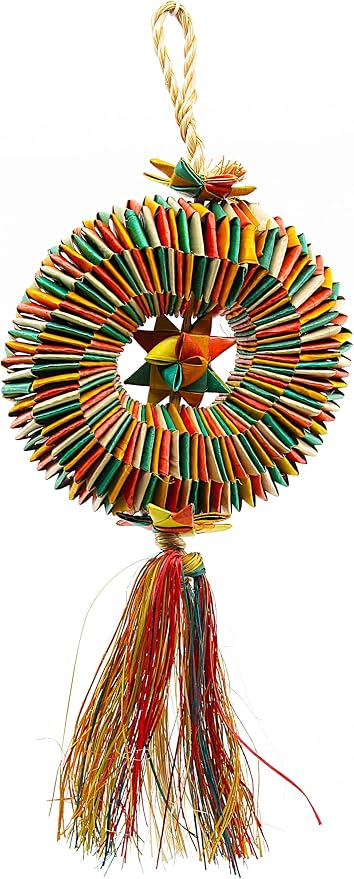 Planet Pleasures Bird Tire Small Bird Toy by Planet+Pleasures