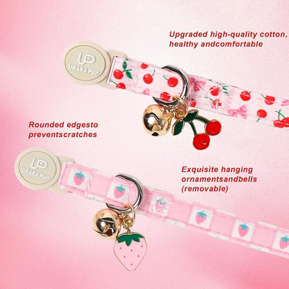 Cat Collar, Cat Collar with Bell, - Image 2