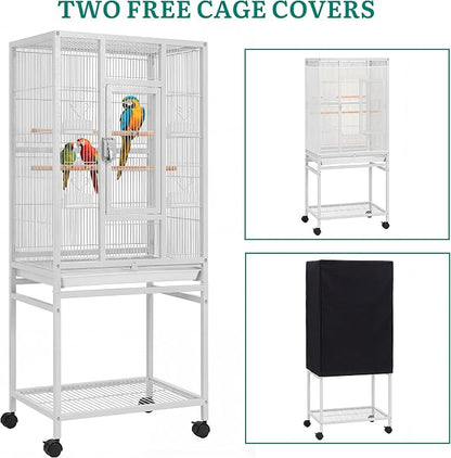 YITAHOME 53.9 inches Metal Bird Cage - Image 3