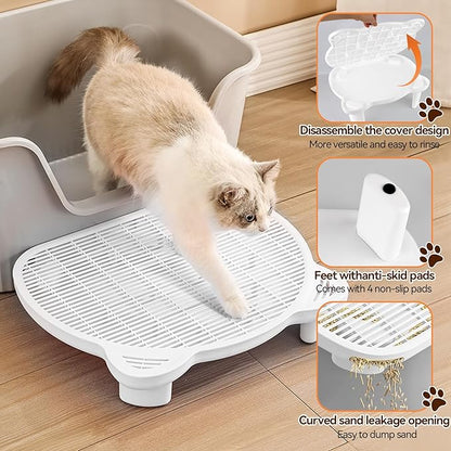 Adjustable Cat Ramp Litter Box Step Double Layer - Image 2