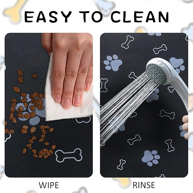 Pet Cat Dog Food Mat Non Slip Mat - Image 4
