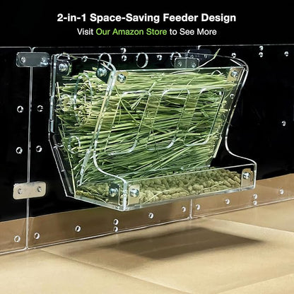 GuineaLoft™ 2-in-1 Hay & Food Feeder - Image 7