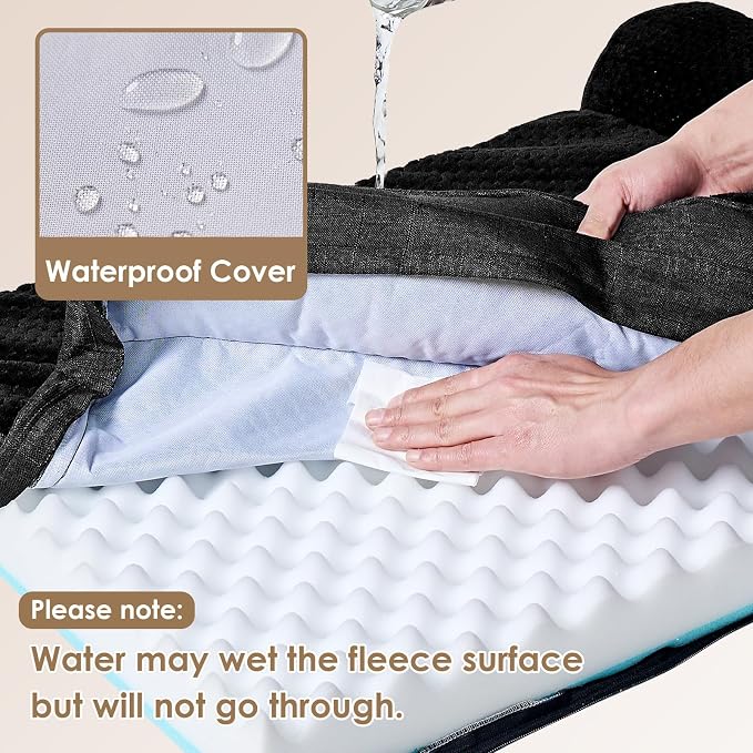 EHEYCIGA Large Dog Bed Memory Foam - Image 3