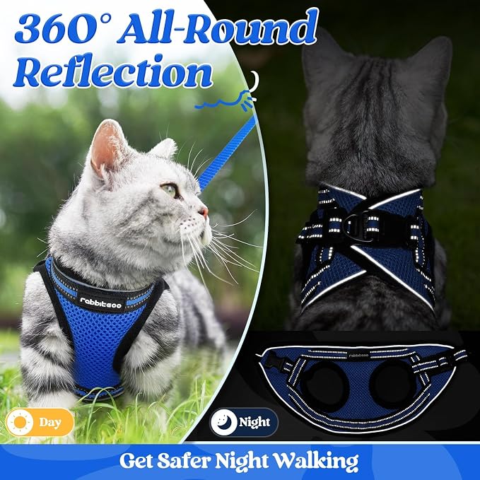 rabbitgoo Cat Harness and Leash Set - Image 8
