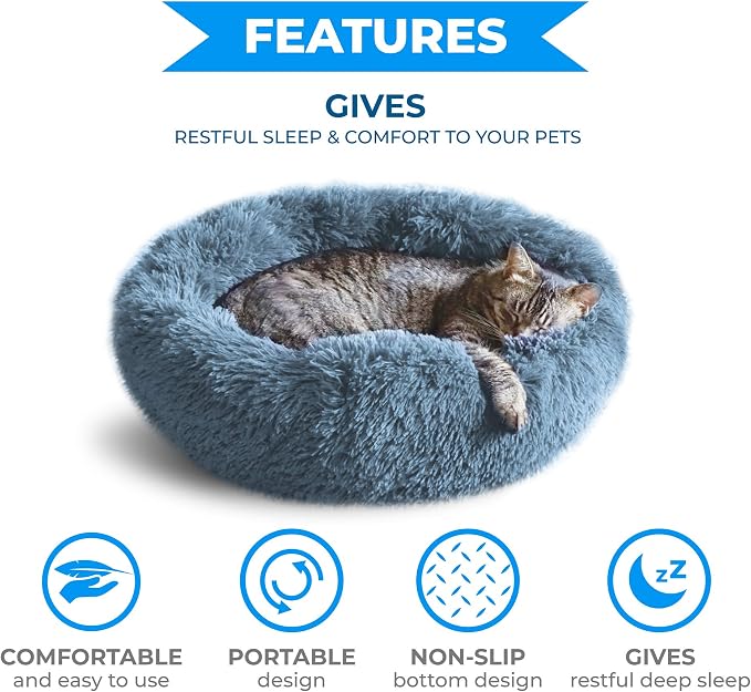 Whiskers & Friends Cat Bed Dog, Cat Beds - Image 4