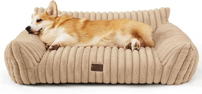 Bedsure ComfyFleece™ Cute Dog Couch by BEDSURE