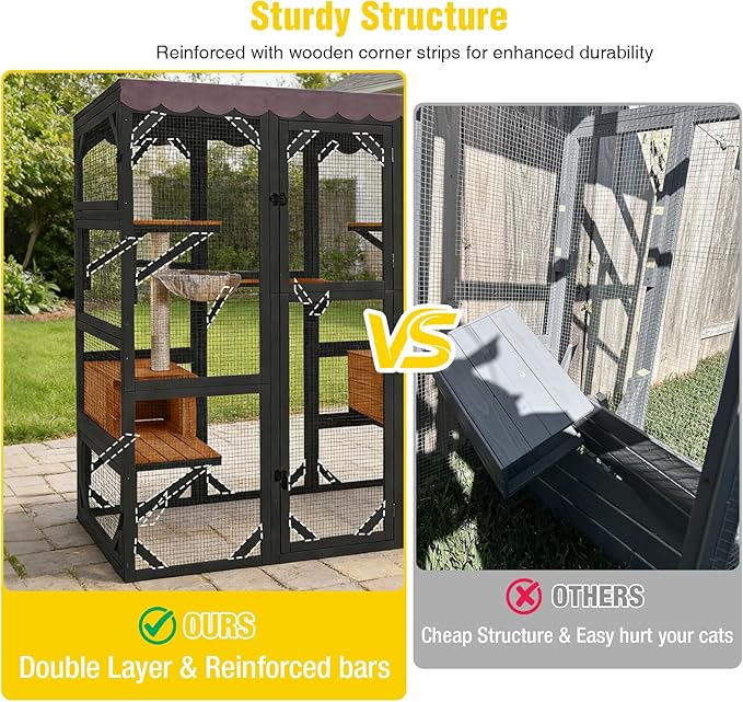 Aivituvin Catio Outdoor Cat Enclosure - Image 5