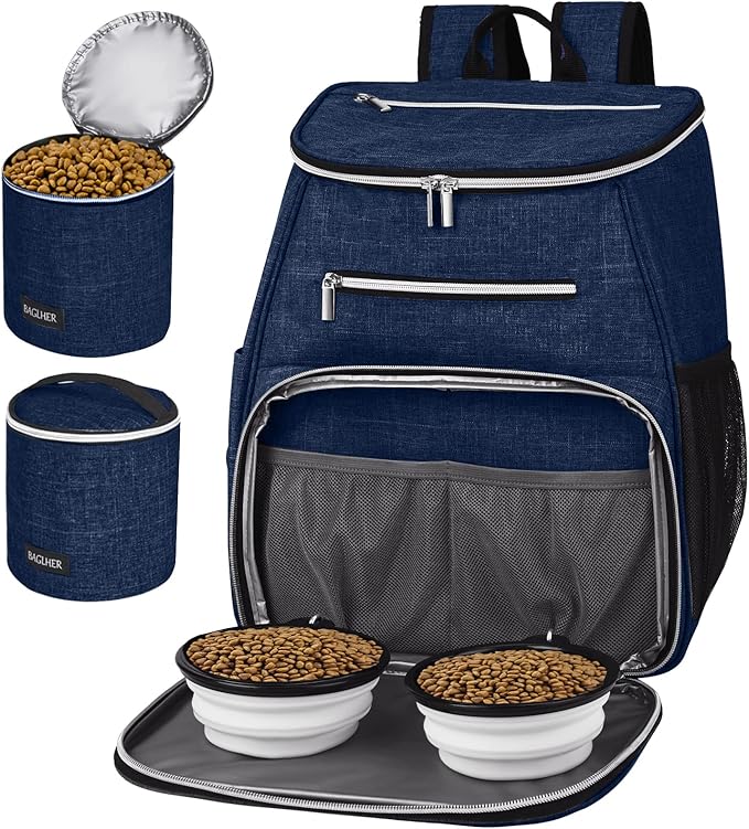 BAGLHER丨Dog Travel Bag Backpack, Airline Approved Pet Supplies Backpack by BAGLHER