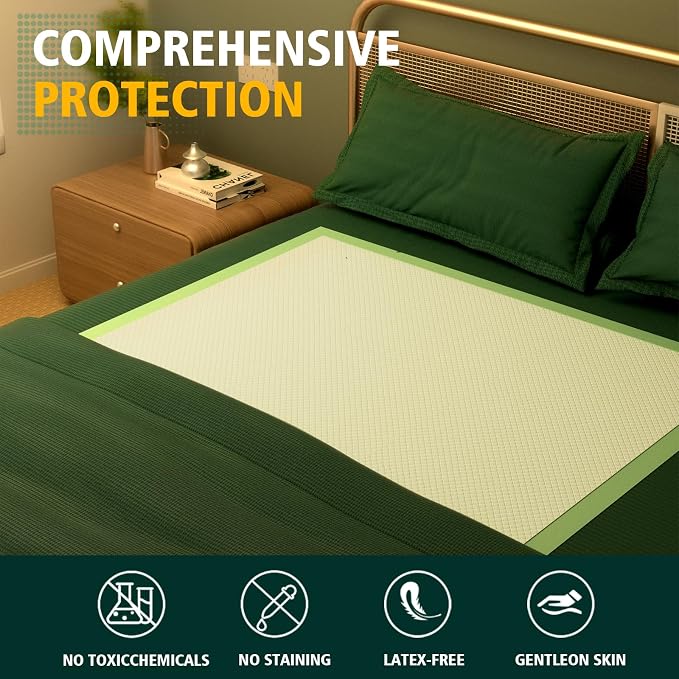 Disposable Bed Pads 40"X40" Extra Large Pee Pads - Image 3