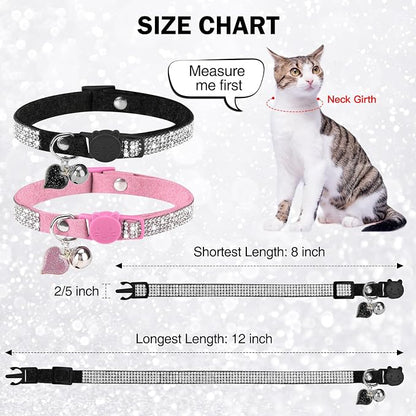 Rhinestone Cat Collar Breakaway - Image 4