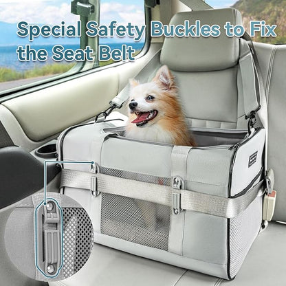 Petsfit Travel Pet Carrier for Large Cats, Soft-Sided Dog Car Travel Carrier - Image 3