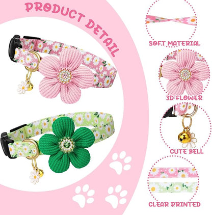 4 Pack Breakaway Cat Collars - Image 3