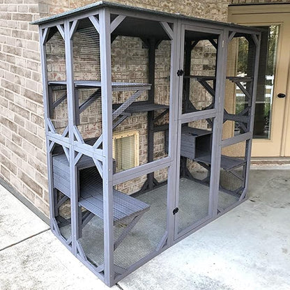 Aivituvin Catio Outdoor Cat Enclosure by Aivituvin