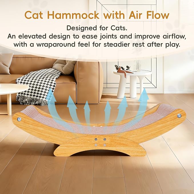 Extra-Larger Cat Scratcher Bed for Indoor Cats - Image 5
