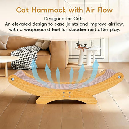 Extra-Larger Cat Scratcher Bed for Indoor Cats - Image 5