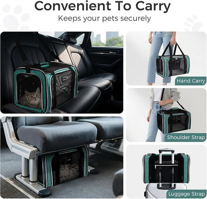 BAGLHER Pet Travel Carrier, Cat Carriers Dog Carrier - Image 6