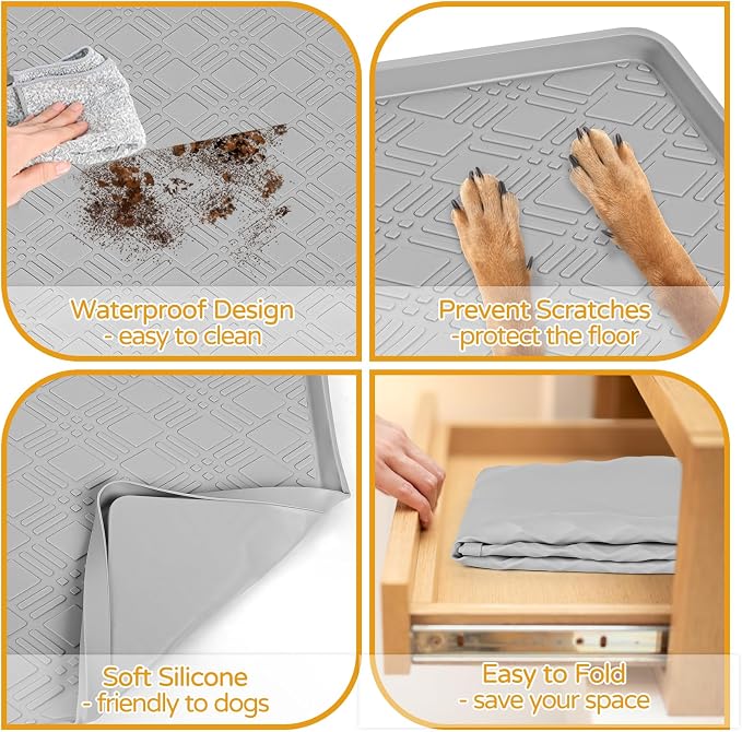 Lanstics Dog Food Mat, Floor Protection - Image 3