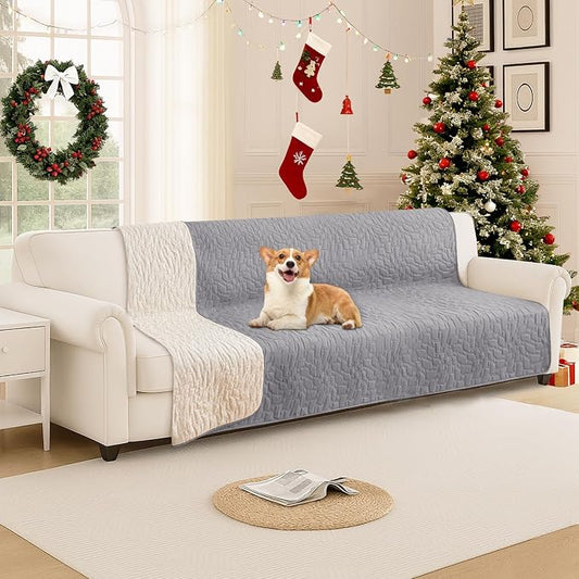 Waterproof Dog Blanket, Non-Slip Soft Pet Bed Cover, Couch Cover by CYCMACOHOME