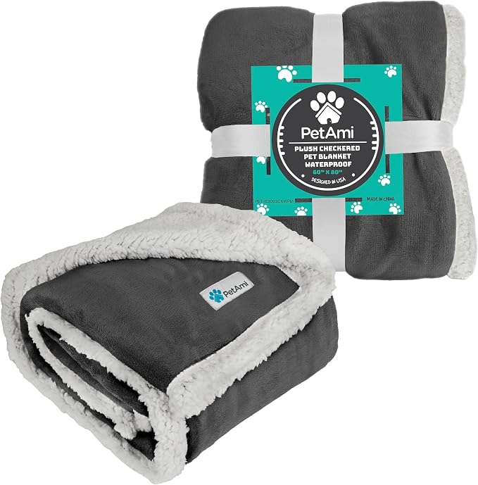 PetAmi Waterproof Dog Blanket for Small Medium Dog Puppy Cat Throw for Couch - Image 8
