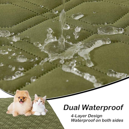 hyha Waterproof Dog Bed Blanket, Soft Pet Blankets, Waterproof Couch Cover - Image 2