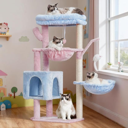 Heybly Cat Tree, 39.4 Inches Tower Condo by HEYBLY