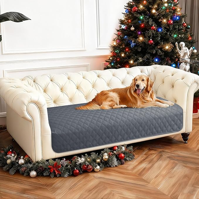 Waterproof Dog Blanket, Non-Slip Soft Pet Bed Cover, Couch Cover by CYCMACOHOME