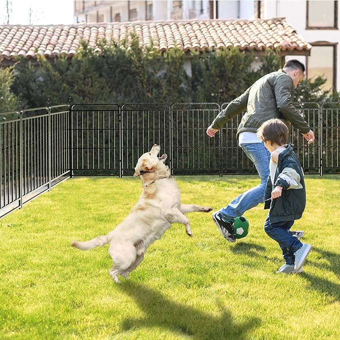 Heavy Duty Dog Playpen: 16 Steel Panels 40" Height, Square Steel Pipe - Image 6