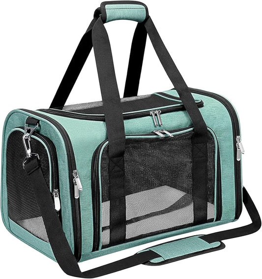 Soft-Sided Cat/Dog/Pet Carrier, Collapsible Pets Travel Carriers by Unknown
