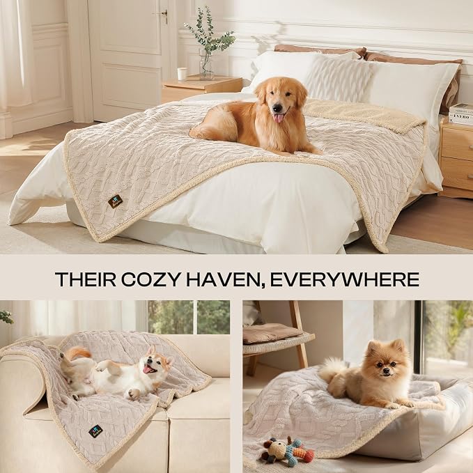 Luciphia Waterproof Pet Blanket, Liquid Pee Proof Dog Blankets - Image 4