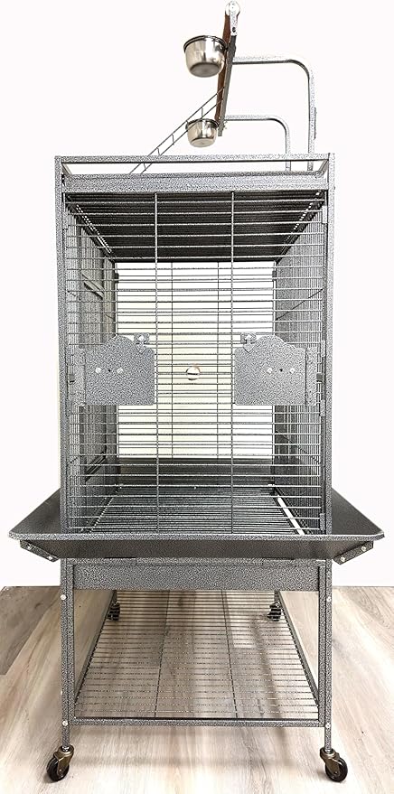 Extra Large Elegant and Durable Wrought Iron Climbing Ladder Perch Stand Play - Image 3