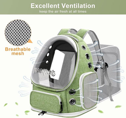 Breathable Cat Bubble Backpack Large Space Pet Carrier Backpack Expandable - Image 7