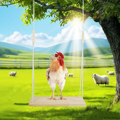 Chicken Swing, Easy Install Chicken Perch, Fun Poultry Toys - Image 5