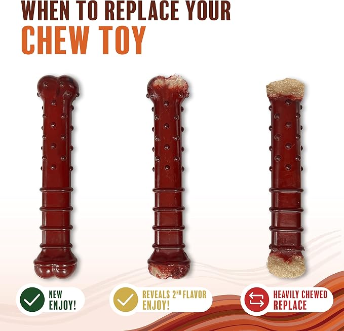 Nylabone Textured Bone Power Chew Toy - Image 17