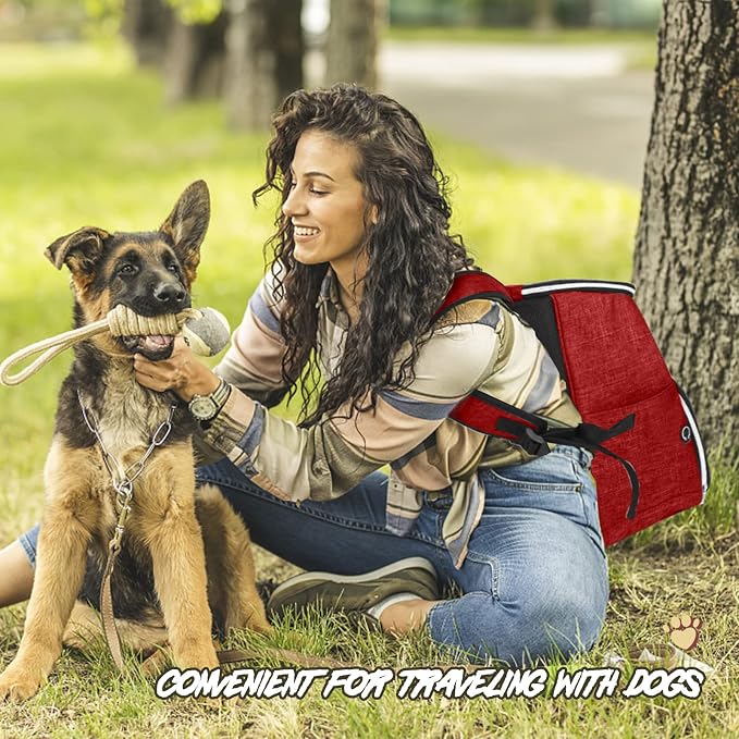 BAGLHER 丨Dog Travel Bag Backpack, Airline Approved Pet Supplies Backpack - Image 7