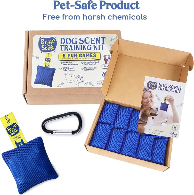 Race&Herd Original Dog Scent Training Kit, Scent Work Training Kit - Image 7