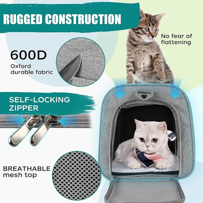 Top tasta Dog Cat Carrier Pet Carriers - Image 3