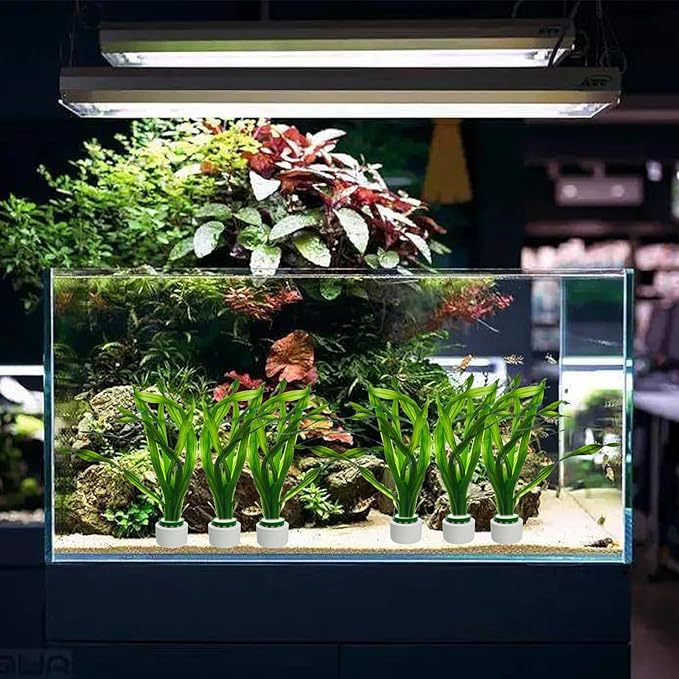 12 Pack New Upgrade Aquarium Plant Weights, Aquatic Plants Fixed Ring Set - Image 6