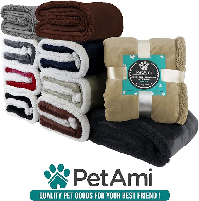 PetAmi Dog Blanket for Medium Large Dogs, Pet Bed Blanket Cat Puppy Kitten - Image 9