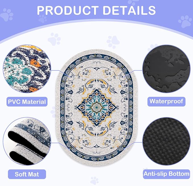 Bienbee Cat Litter Mat, Urine and Water Proof - Image 3