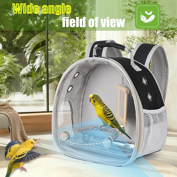 Bird Travel Carrier Bubble Window Backpack - Image 5