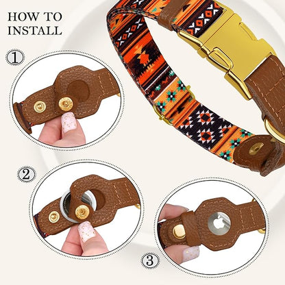 AirTag Dog Collar for Small Medium Large Breed - Image 3