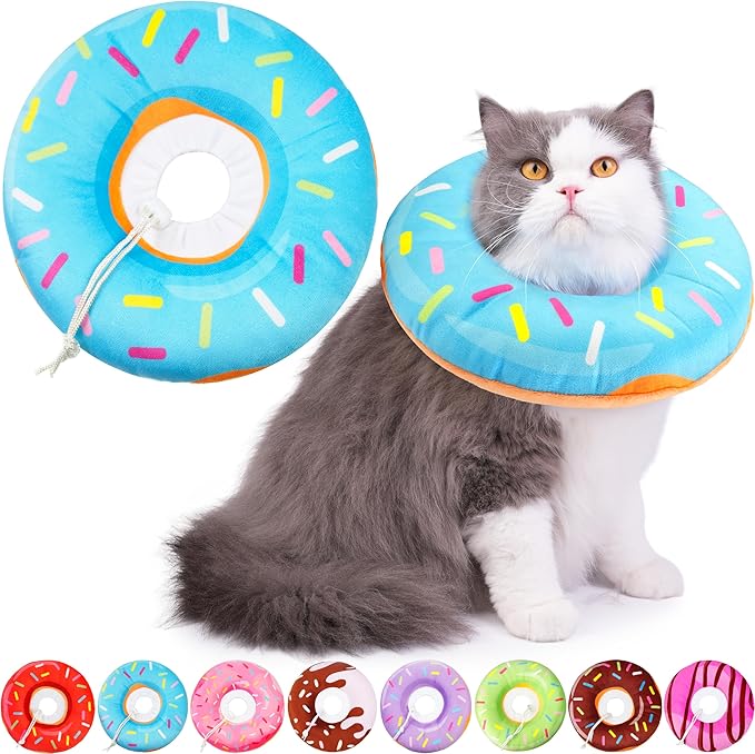 Cat Cone Collar Soft, Cat Recovery Collar by Hpetppy