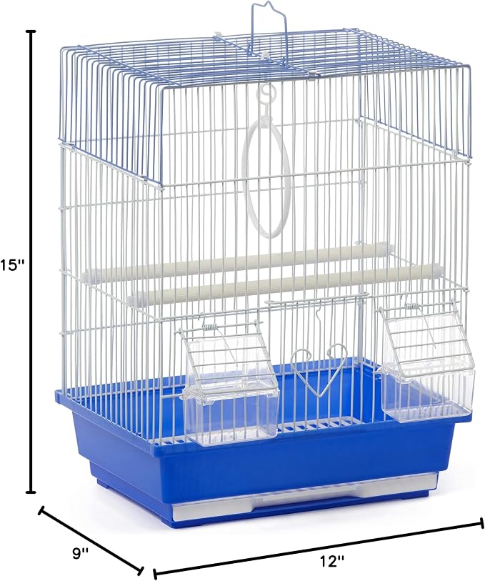 Prevue Pet Products Parakeet Square Roof Bird Cage - Image 11