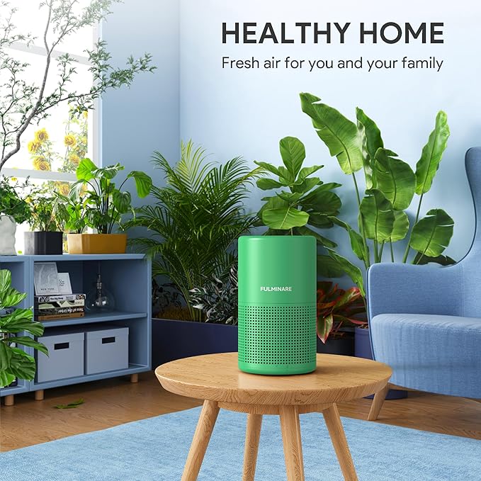 FULMINARE Air Purifiers for Home Bedroom H13 HEPA Air Purifier, 3 Speeds - Image 2