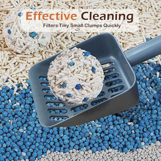 Cat Pooper Scooper, 2 in 1 Cat Litter Scoop - Image 2