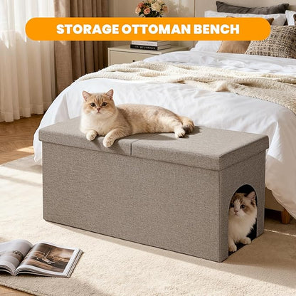 3-in-1 Cat Litter Box Enclosure - Image 4